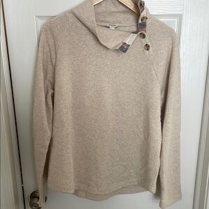 NWT J Crew Button-Detail Sweater